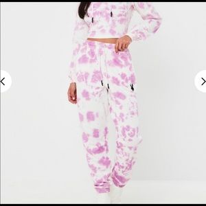 Playboy Tie Dye Pink Sweatpants